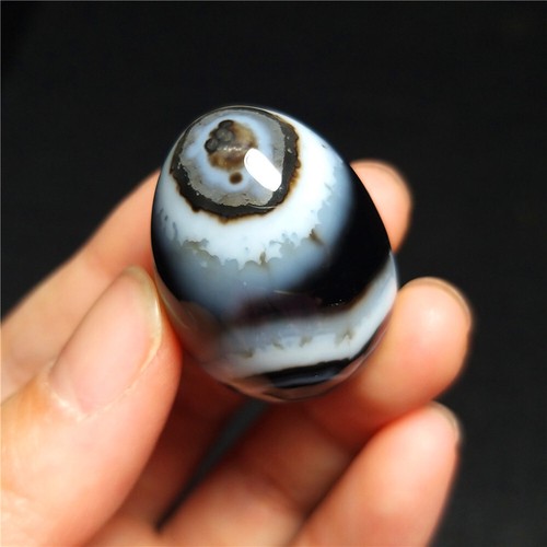 TOP 20G Natural Gobi Agate Eye Agate Egg Crystal Stone Madagascar Healing Z196 - Picture 4 of 18