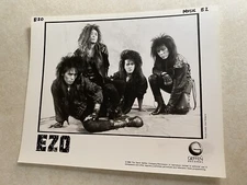 EZO Press Photo 8x10”, Masaki Yamada, Taro Takahashi, Shoyo Lida, Geffen Records