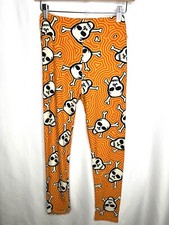 Lularoe Skeleton Leggings, OS, Halloween