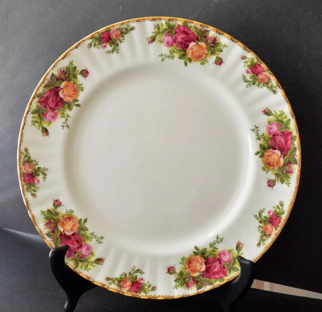 Old country rose clearance dishes
