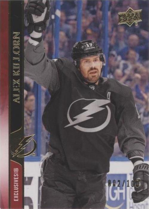 2020-21 Upper Deck - Alex Killorn #162 UD Exclusives Uncorrected French ...