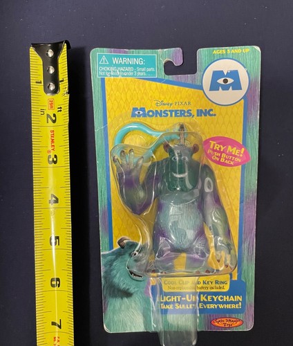 2001 spin master toys disney pixar monsters inc * SULLY * light up key chain - Picture 4 of 4
