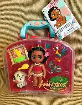 ディズニー　モアナ　ミニフィギュア　海外 New Disney Animators Moana Mini 5