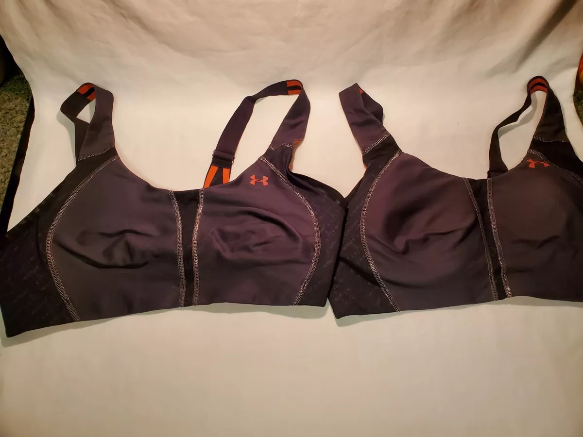 2 Under Armour 30 C Made For Me HeatGear Armour Sport Bra Black