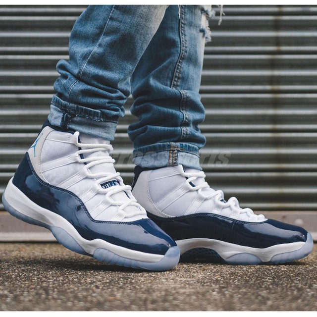 Nike Air Jordan 11 Retro XI Win Like 82 UNC AJ11 Midnight Navy Men 378037-123 | eBay