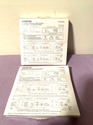 Lot of 2 Siemens DB-11/-11E Detector Base - New