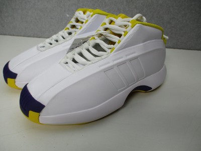 Adidas Crazy 1 Lakers Home 2022 Kobe Bryant White Mens Sz  display picture 2