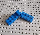 Lego Articulated Hinge 2x4 Blue Blue Plate 3639 3640 A034