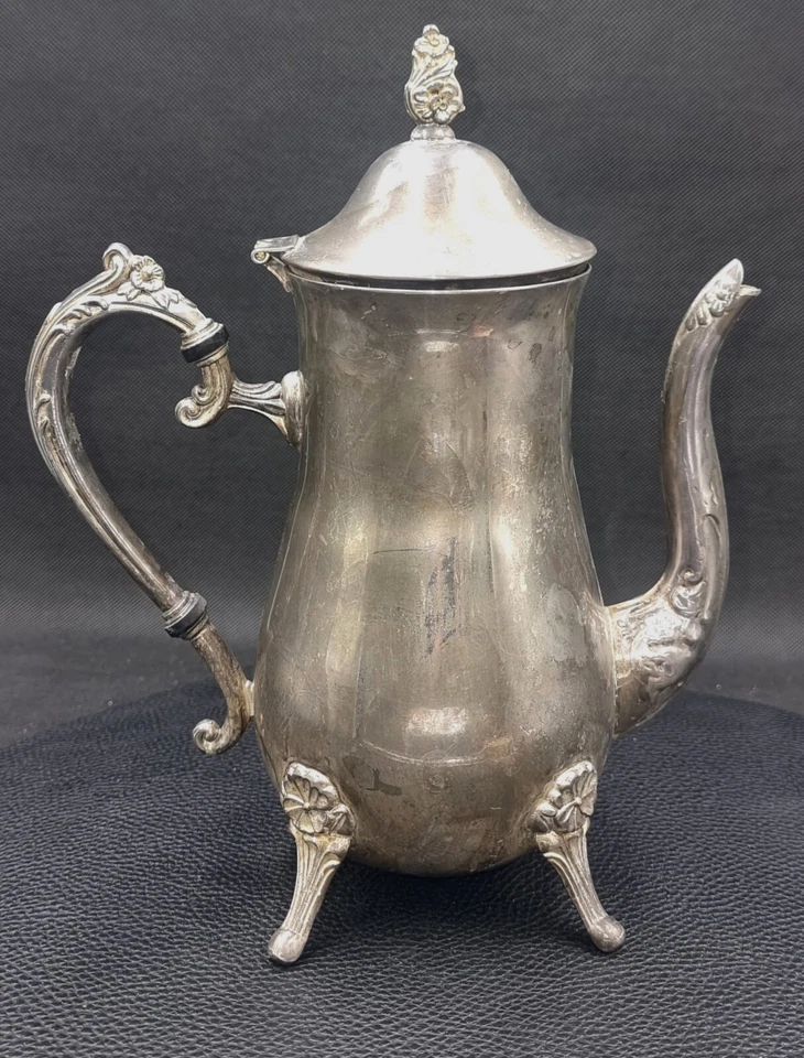 Antica Teiera Argentata servizio Marocchino arte orientale da te - Immagine 3 di 4