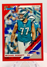 2019 Panini Donruss Red Press Proof - Michael Bennett #207