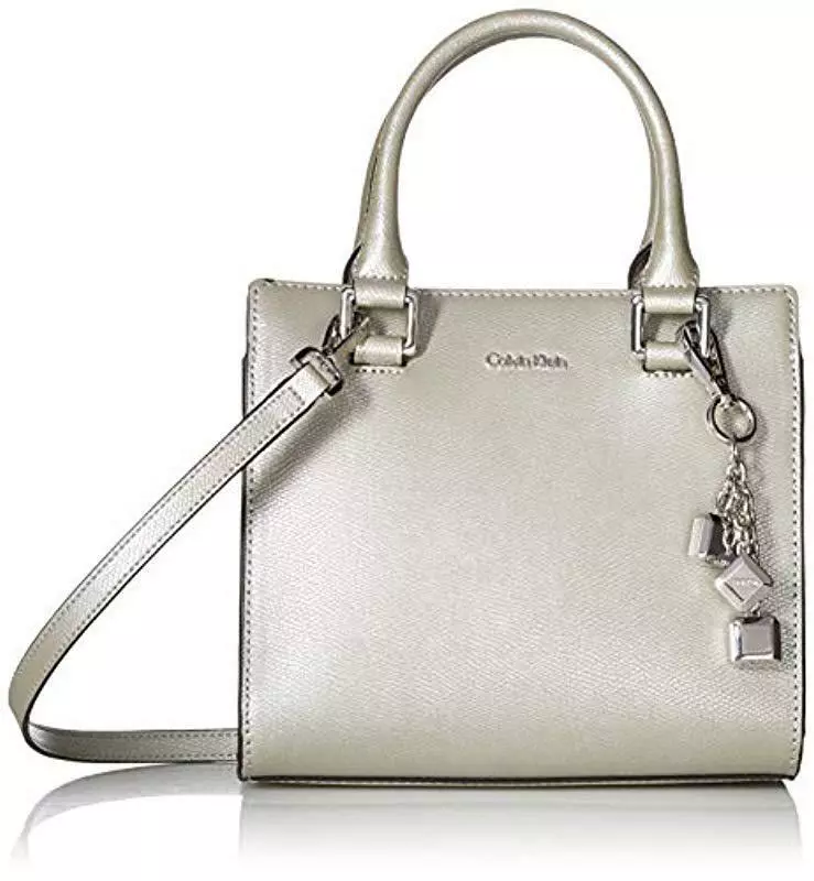 Calvin Klein Logan Mercury Leather eBay