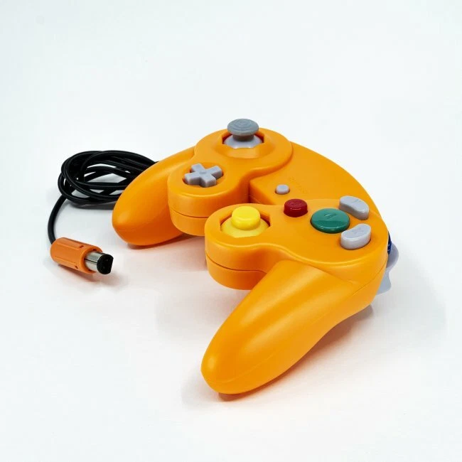 NEW CONTROLLER PAD FOR NINTENDO GAMECUBE GC WII ORANGE - Image 2 of 3