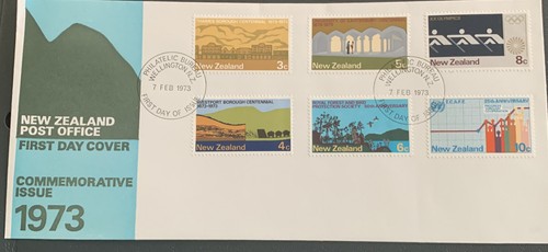 New Zealand FDC 1973 Commemorative Issue
