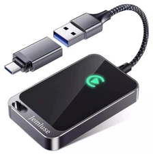 New Jemluse Wireless Carplay Adapter for Apple - Stable Fast Connection Convert