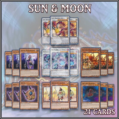 SUN & MOON DECK 21 | Ascator Dawnwalker Fire Ant Supay Duskwalker Oracle  YuGiOh