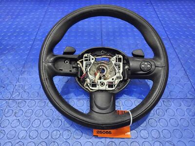 14-16 Mini Cooper Countryman R60 Steering Wheel Black Leather OEM 32309811222