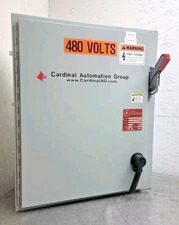 Hoffman A30SA2610LPPL Disconnect Enclosure 30" x 25.38" x 10" Mild Steel Used