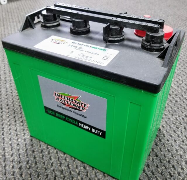 New Interstate 8v 8 Volt Golf Cart Battery Battery Deep Cycle Ezgo Club