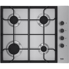 Beko HIBG64125SX Built In 61cm 4 Burners Stainless Steel Gas Hob