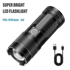 Super Bright P50 LED Flashlights Portable Multi-functional Work Light Waterproof