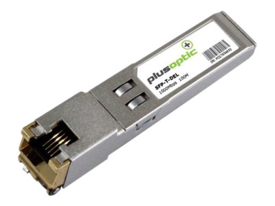 Plusoptic SFP-T-DEL Netzwerk Transceiver Modul Kupfer 1000 Mbit/s, Neu in OVP UVP 89£