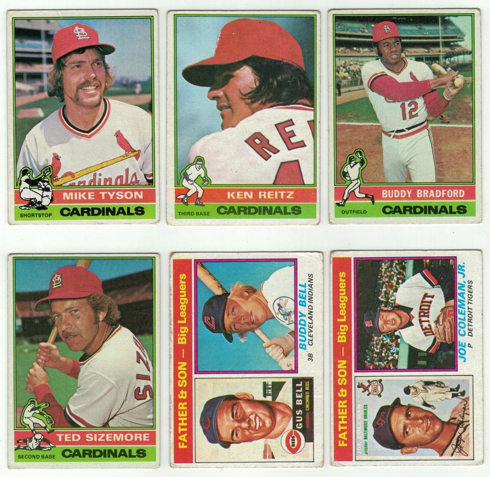 Vintage 1976 Baseball Trading Card Lot of 66 Rangers Sports Extra Royals  - Image 4 of 4