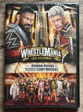 WWE: WrestleMania 39 DVD (2023) -Roman Reigns- 3 Disc Set *NEW/SEALED* FREE SHIP