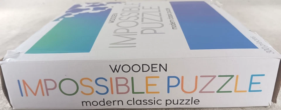 Impossible 300 Piece Wooden Jigsaw Puzzle - Image 2 of 3
