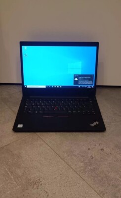 Lenovo E490 - Core i5 8. Gen. - 8GB RAM 256GB SSD - Windows 10 Notebook Laptop