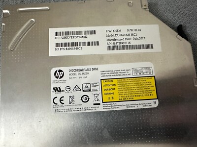 HP PAVILION 570 570-P033W DVDRW ReWriter DU-8AESH-HC2 (No Bezel)
