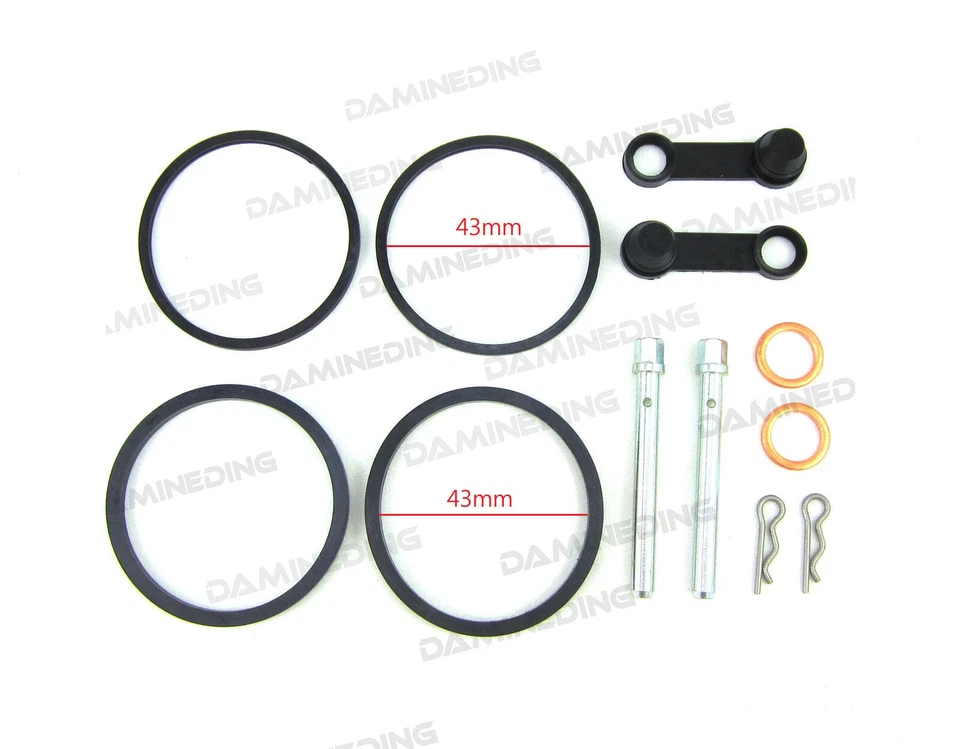 Kit de reconstrucción de pinza de freno trasera apto para V-Star 1100, 1999-2009 XVS1100 #18-3197 Foto 2 de 4