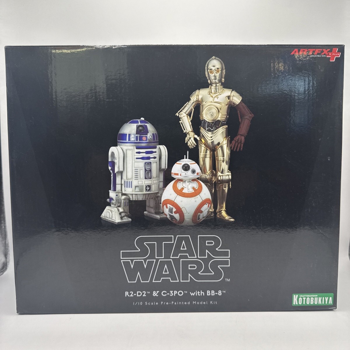 Star Wars - E7 C-3PO & R2-D2 W/ BB-8 ARTFX+ STATUE | eBay
