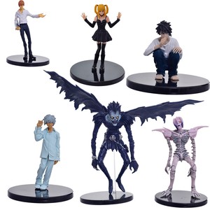 6pcs Death Note Gelus Nia Light Yagami Misa Ryuk Rem 6 16cm Pvc Figure Loose Pxy Ebay