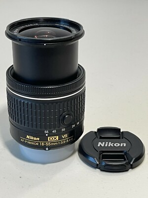 Nikon AF-P NIKKOR 18-55mm f/3.5-5.6G DX Zoom VR Lens for Nikon