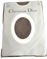 Christian Dior Pantyhose Size 3 FRENCH TAUPE Control Top 4419 Vintage