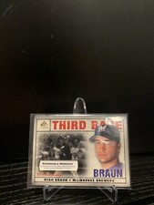 2008 Sp Legendary Cuts Ryan Braun 1/1 #5 Memorable Moments. Rare!! 1/1 🔥+base!!