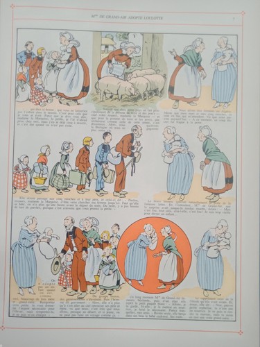 Becassine Nourrice Texted de Caumery Illustrations by Pinchon Ligne Claire Comix - Picture 4 of 8