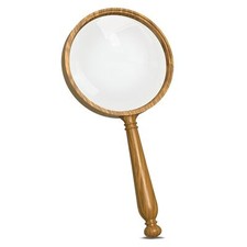 Magnifying Glass 10X 75 mm Kids Magnifying Glasses Vintage Handheld Reading S...