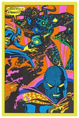 DOCTOR DR. STRANGE ETERNITY THIRD EYE PRINT Marvelmani​a Marvel | eBay