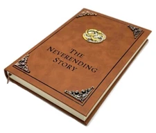 The NEVERENDING STORY BOOK Auryn Bastian Atreyu Replica Novel