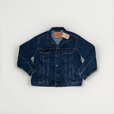Levi's Men's Trucker Denim Jacket Rinse X-Large XL 723344216 NEW
