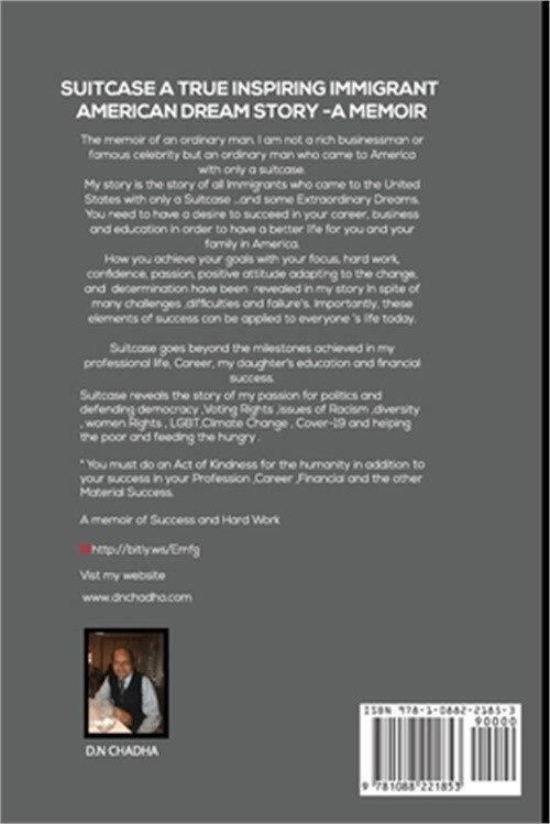 Suitcase: A True and Inspiring Immigrant American Dream Story Memoir (Paperback-image