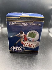 Fox Sports Baseball Trivia Excalibur Electronics FX-318  Collector's Game New