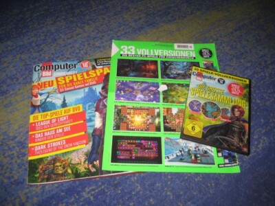 Computer Bild Spielesammlung VOLUME 16 mit HEFT 33 Vollversionen PC WERT 179,75