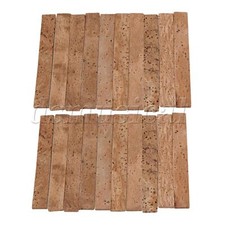 8cm Length Wooden Clarinet Neck Cork Sheet Clarinet Joint Pad Pack of 20
