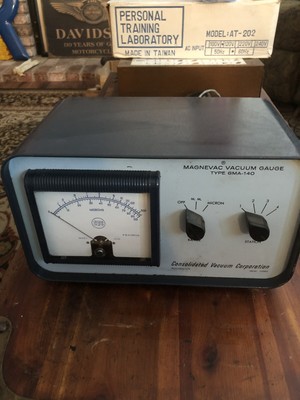 Magnevac Vacuum Gauge Type GMA-140 Consolidated Vacuum Corporation | eBay