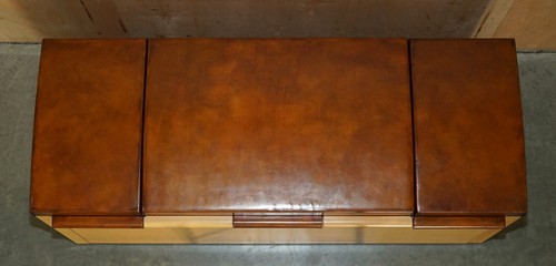 1 OF 1 HERMES PARIS JOHN LOBB EXTRA LARGE SHOE TRUNK HAND DYED LEATHER PANELS - Picture 6 of 24