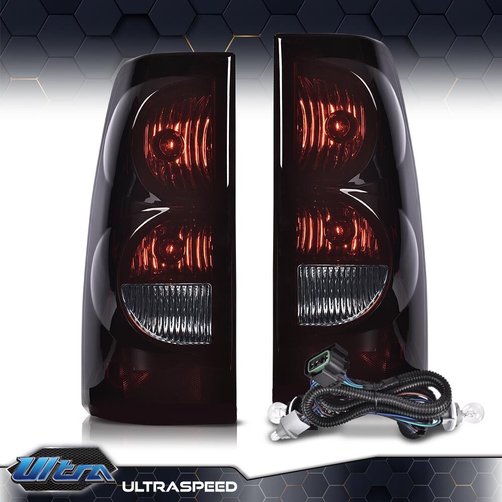 2006 Chevy Silverado Headlights And Taillights Black LED Tail - Foto 13