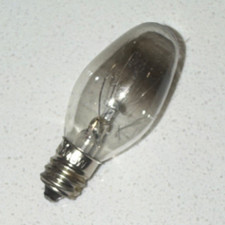 Candle Shape Lamp Bulb, Screw Base Connector, Single Clear Light Bulb