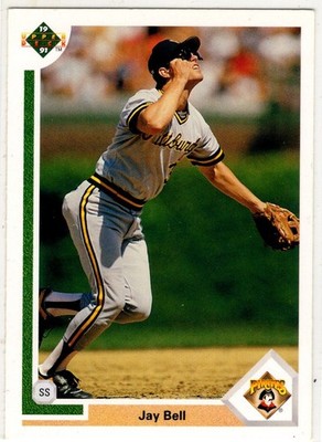 1990 Upper Deck Baseball Jay Bell No. 183 Pittsburgh Pirates